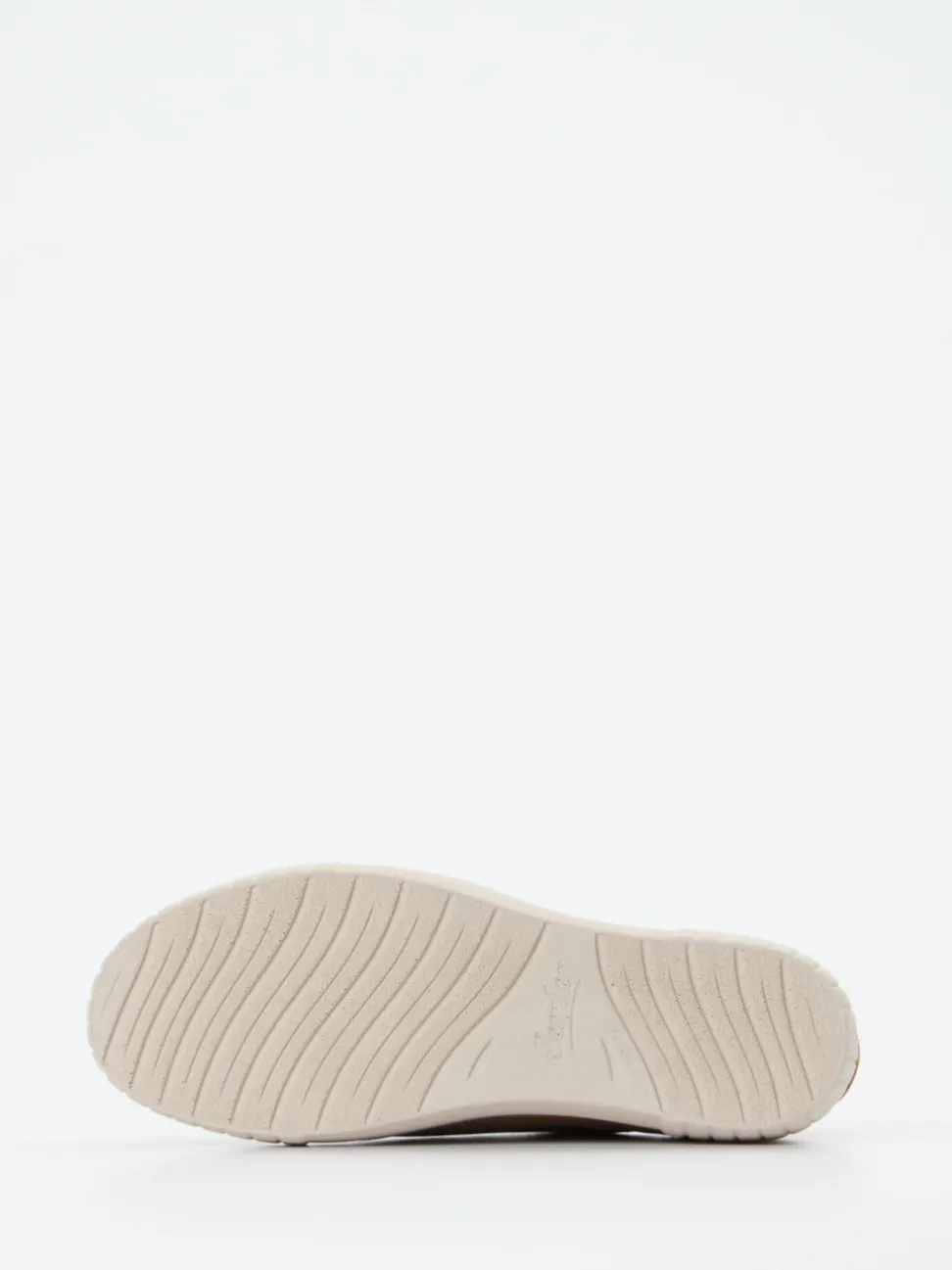 Semler – Schnürschuh aus Nubukleder in Beige