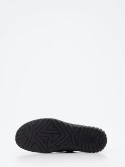 Semler – Schnürschuh aus Veloursleder Schwarz