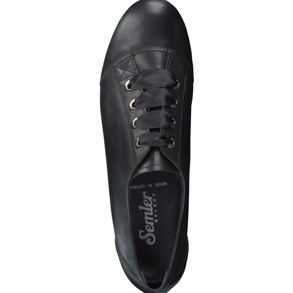 Semler – Schnürschuhe aus Kalbleder schwarz
