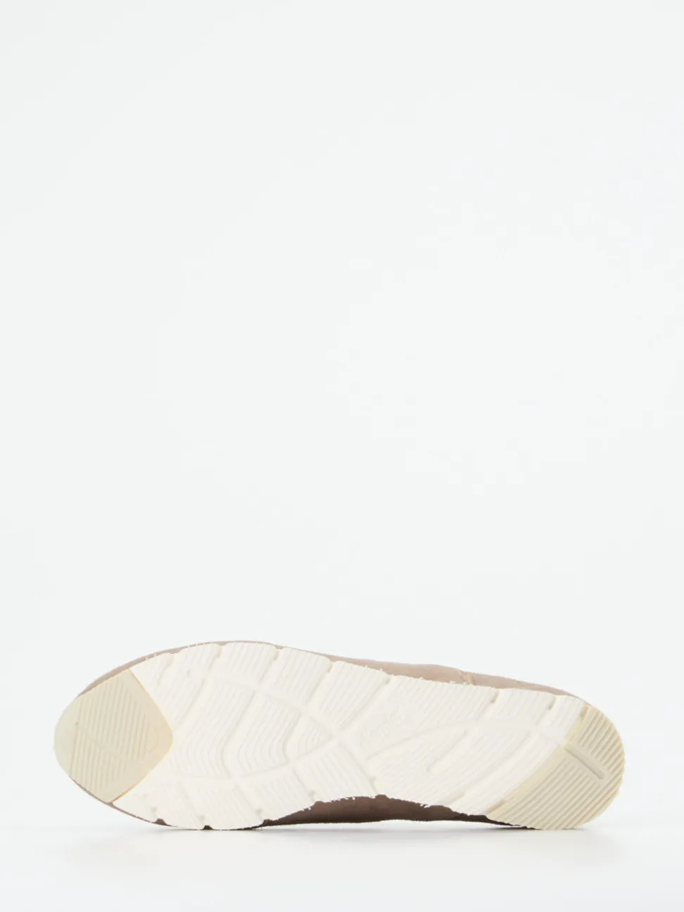 Semler – Schnürsneaker aus Veloursleder in Taupe