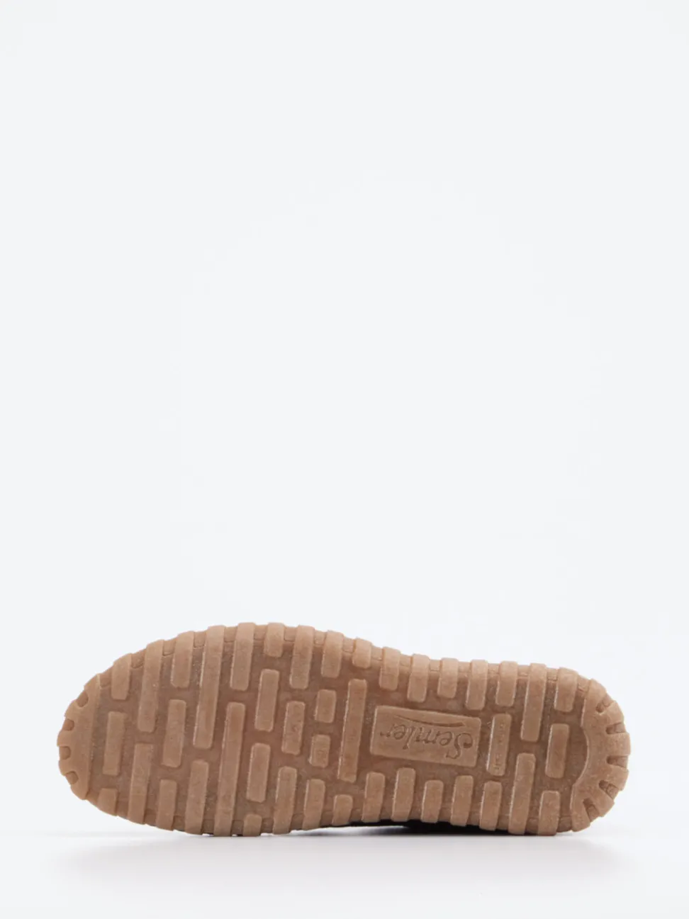 Semler – Schnürstiefelette aus Veloursleder bordeaux