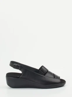 Semler – Slingback-Sandalen aus Kalbleder Schwarz