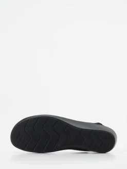 Semler – Slingback-Sandalen aus Kalbleder Schwarz