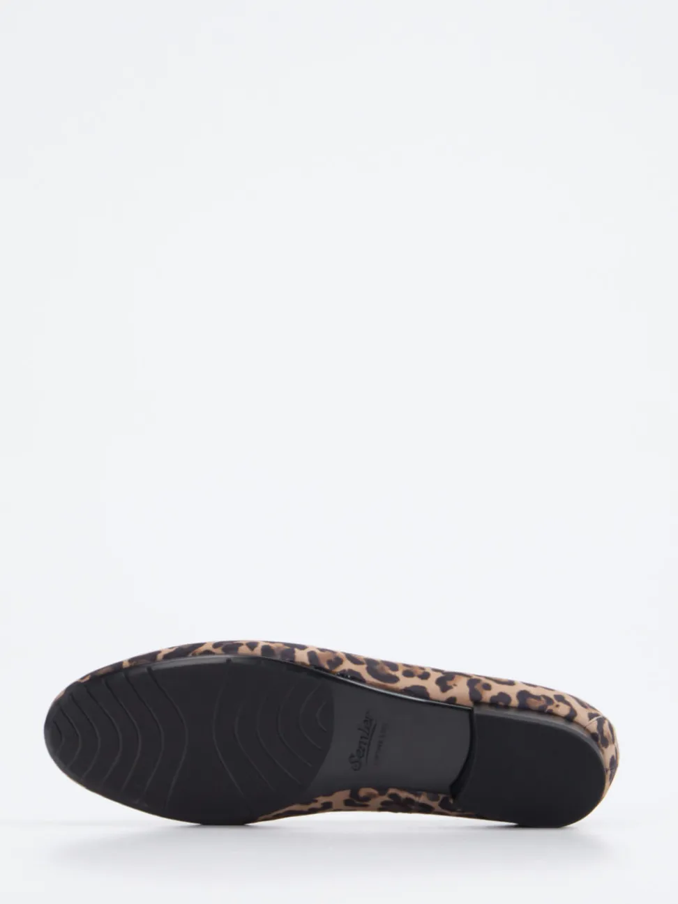 Semler – Slipper aus Leder mit Leoprint