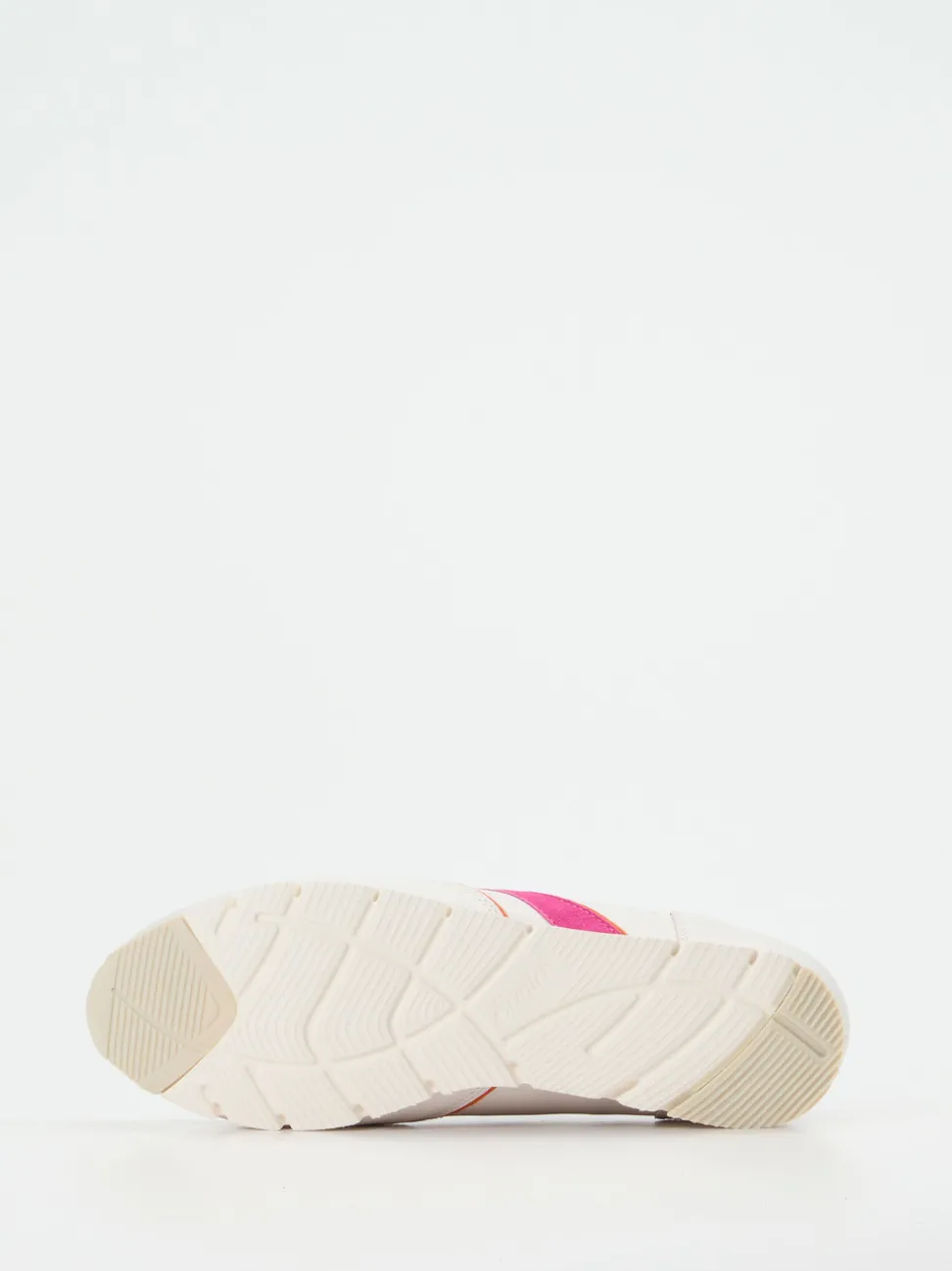 Semler – Sneaker aus Kalb- und Veloursleder Offwhite