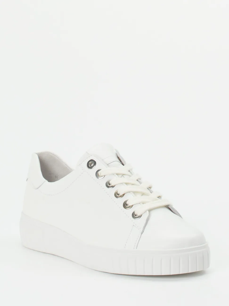 Semler – Sneaker aus Kalbleder weiß