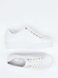 Semler – Sneaker aus Kalbleder weiß