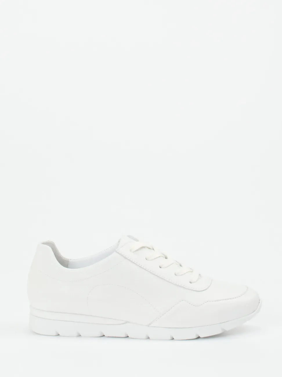 Semler – Sneaker aus Kalbleder in Offwhite