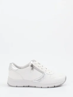 Semler – Sneaker aus Kalbleder in Offwhite