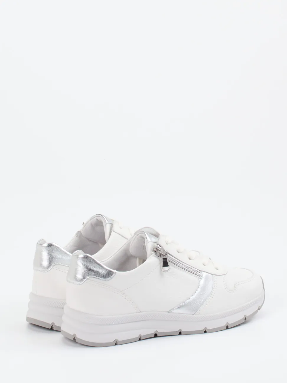 Semler – Sneaker aus Kalbleder in Offwhite