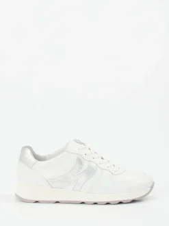 Semler – Sneaker aus Kalbleder mit Metallic-Details