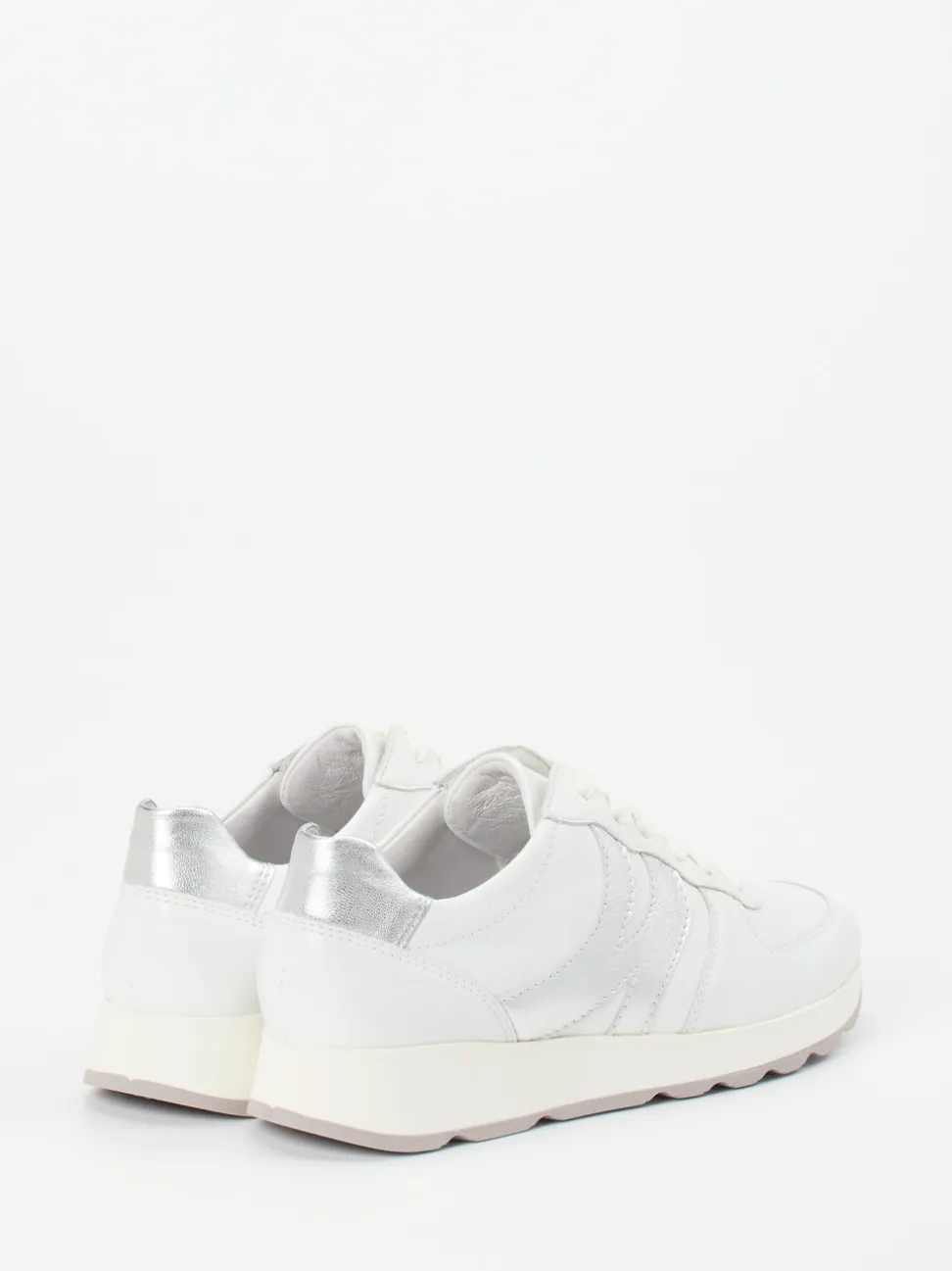 Semler – Sneaker aus Kalbleder mit Metallic-Details
