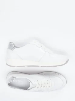 Semler – Sneaker aus Kalbleder mit Metallic-Details