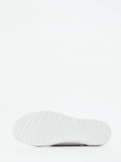 Semler – Sneaker aus Kalbleder mit Himmelblau-Akzent