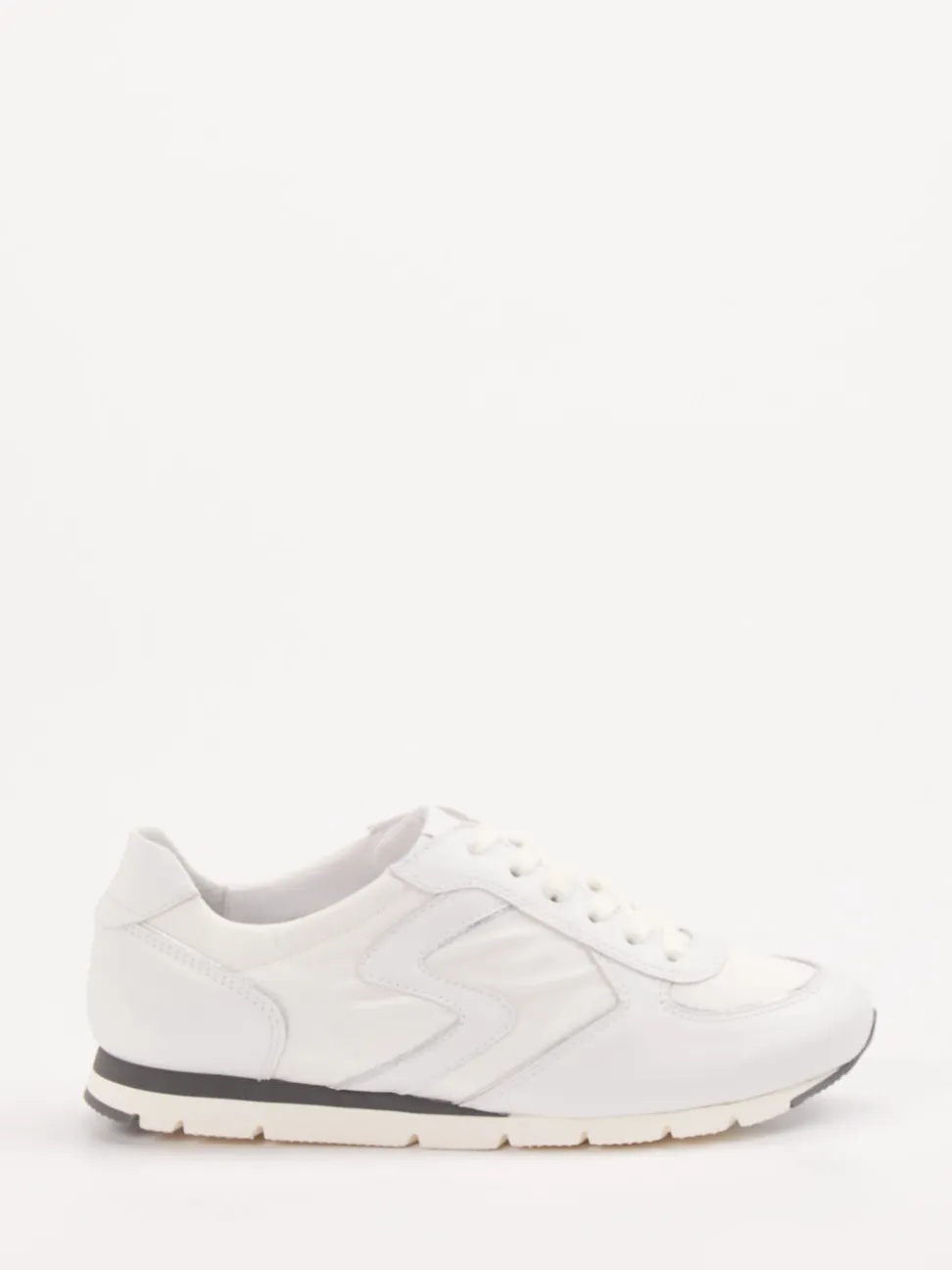 Semler – Sneaker aus Kalbleder und Nylon Offwhite