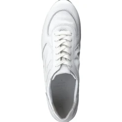 Semler – Sneaker aus Kalbleder und Nylon Offwhite