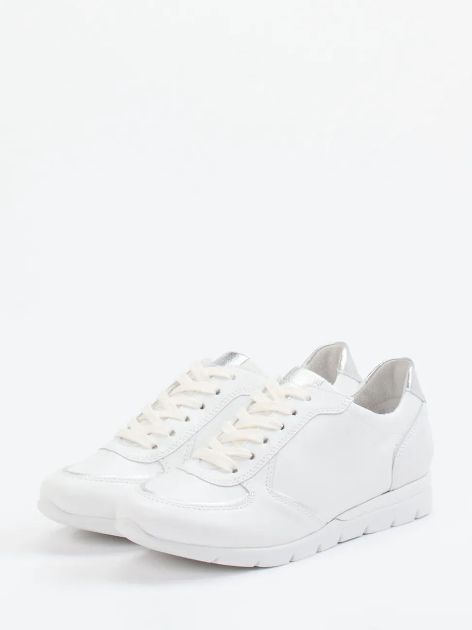 Semler – Sneaker aus Kalbleder mit Metallic-Details