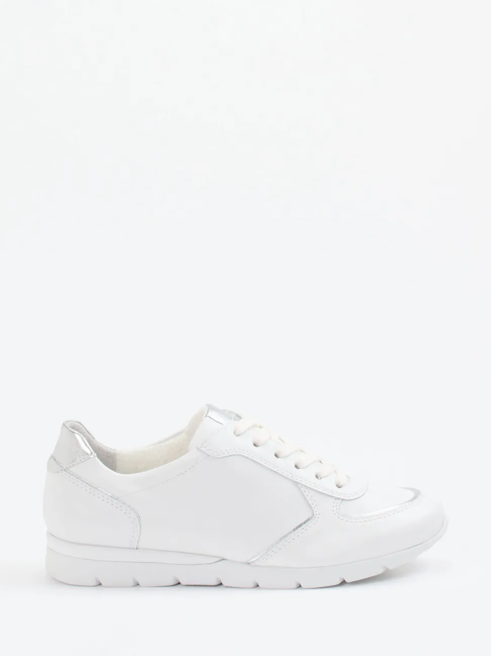 Semler – Sneaker aus Kalbleder mit Metallic-Details