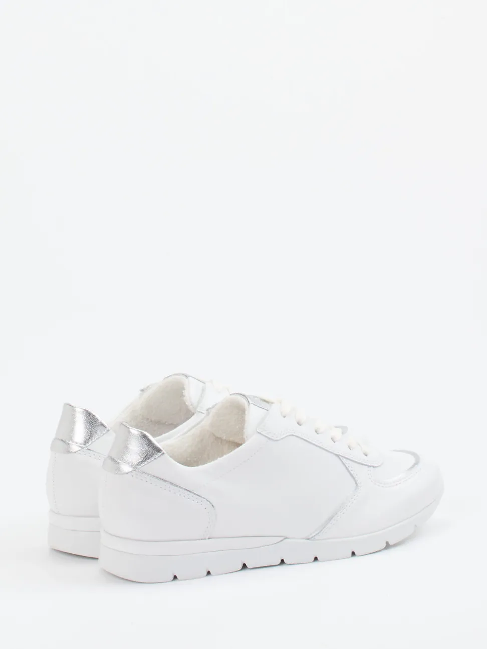 Semler – Sneaker aus Kalbleder mit Metallic-Details