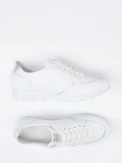 Semler – Sneaker aus Kalbleder mit Metallic-Details