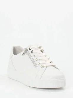 Semler – Sneaker aus Kalbleder weiß
