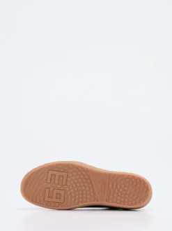 Semler – Sneaker aus Kalbleder Schwarz-Weiß