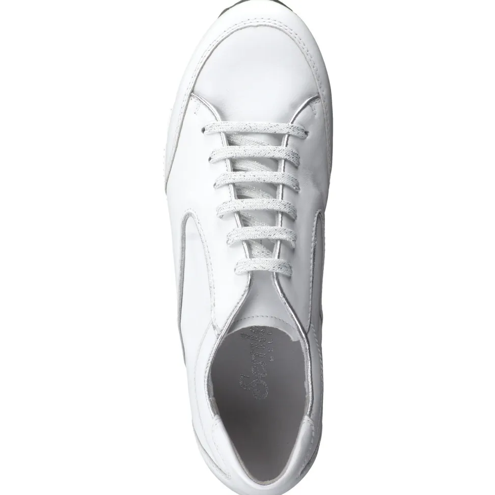 Semler – Sneaker aus Kalbleder in Offwhite