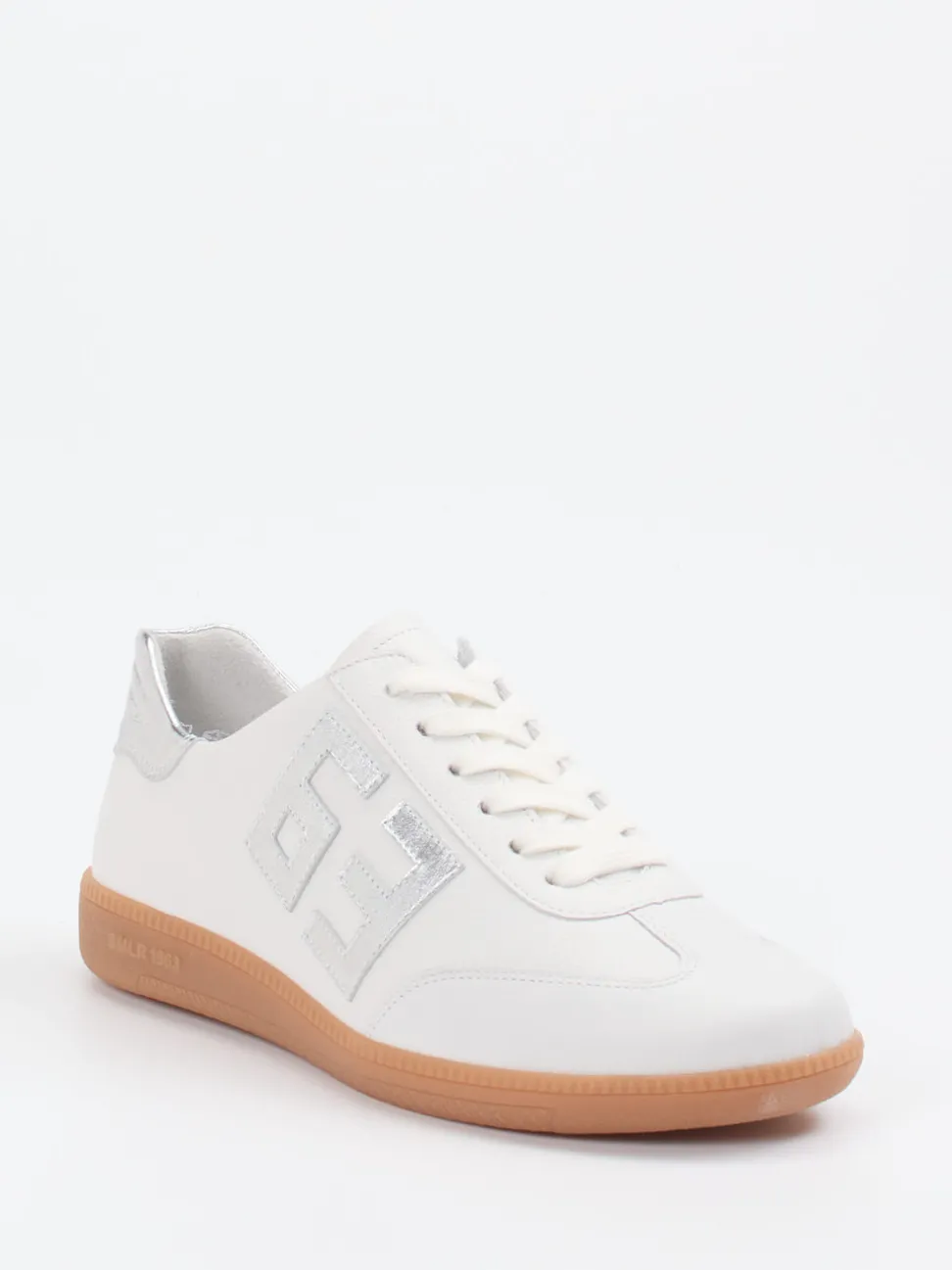 Semler – Sneaker aus Kalbleder mit Silberdetails