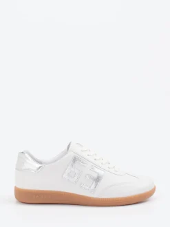 Semler – Sneaker aus Kalbleder mit Silberdetails