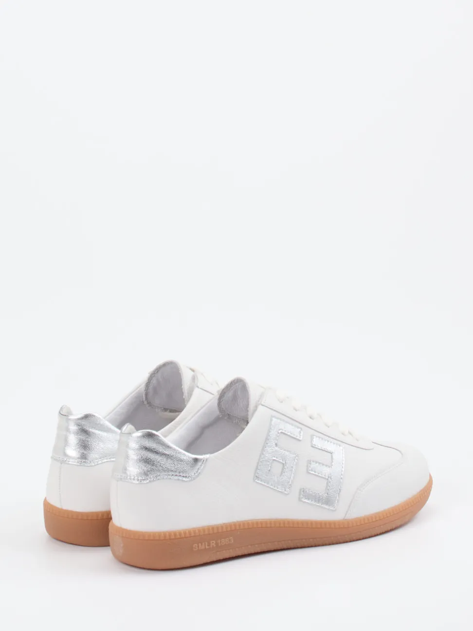 Semler – Sneaker aus Kalbleder mit Silberdetails