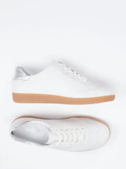 Semler – Sneaker aus Kalbleder mit Silberdetails