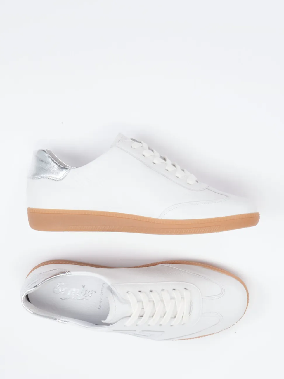 Semler – Sneaker aus Kalbleder mit Silberdetails