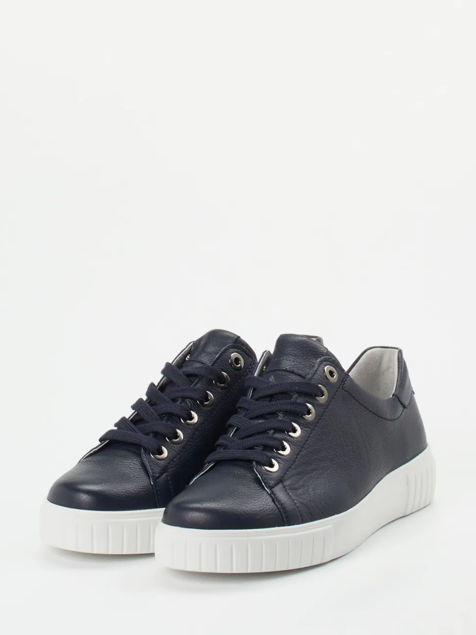 Semler – Sneaker aus Kalbleder Dunkelblau