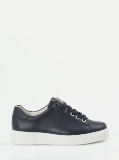 Semler – Sneaker aus Kalbleder Dunkelblau