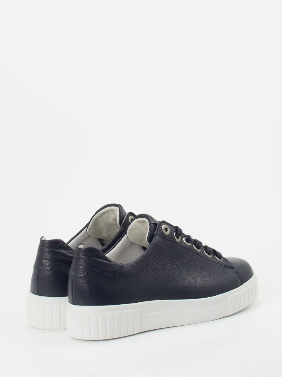 Semler – Sneaker aus Kalbleder Dunkelblau