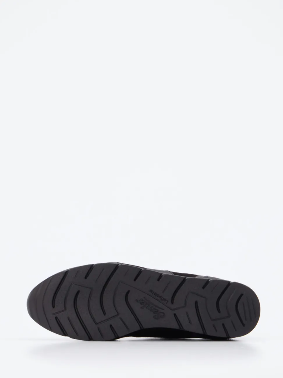 Semler – Sneaker aus Leder in Schwarz
