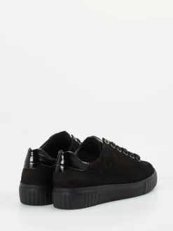 Semler – Sneaker aus Nubukleder in Schwarz