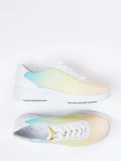 Semler – Sneaker aus Textil mit Pastellverlauf