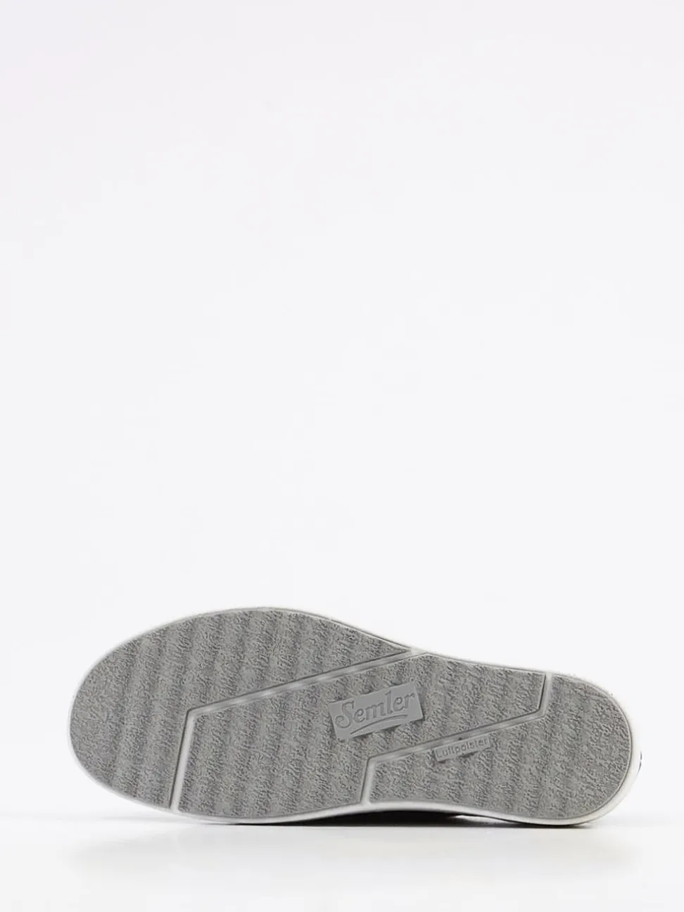 Semler – Sneaker aus Veloursleder schwarz