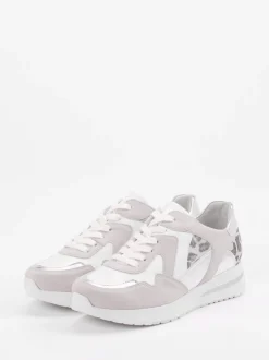 Semler – Sneaker aus Veloursleder mit Metallic-Details