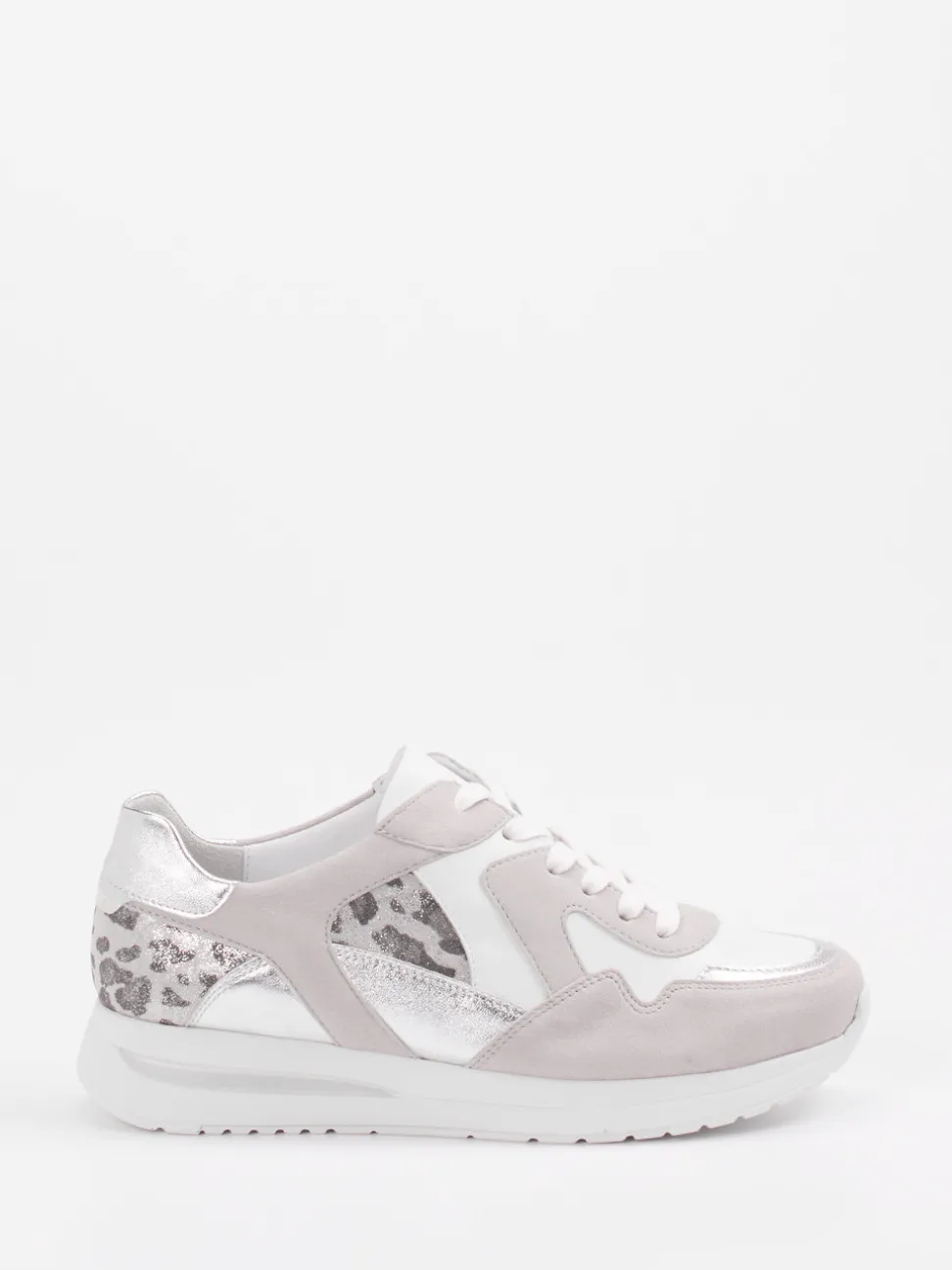 Semler – Sneaker aus Veloursleder mit Metallic-Details