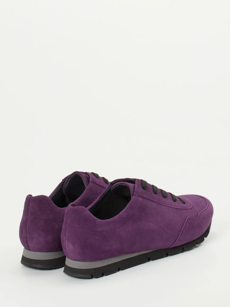 Semler – Sneaker aus Veloursleder violett