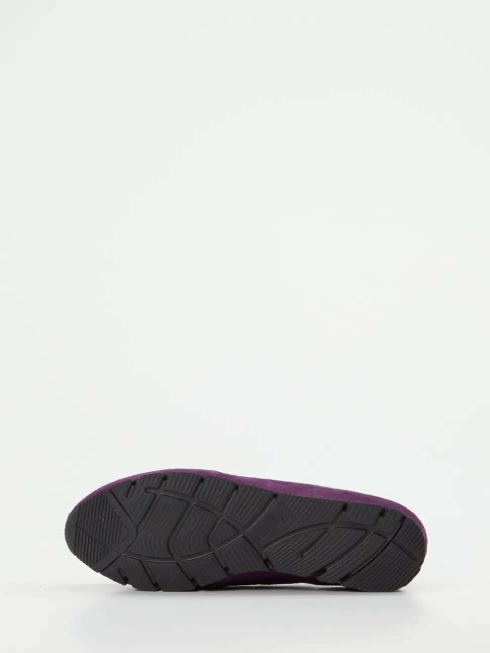 Semler – Sneaker aus Veloursleder violett
