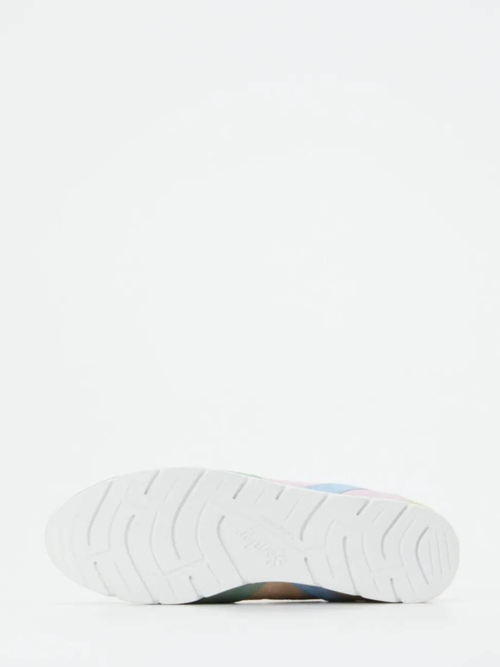 Semler – Sneaker aus Veloursleder Colorblocking