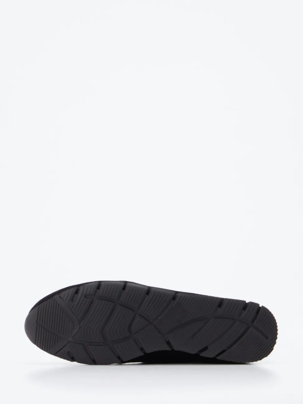 Semler – Sneaker aus Veloursleder schwarz