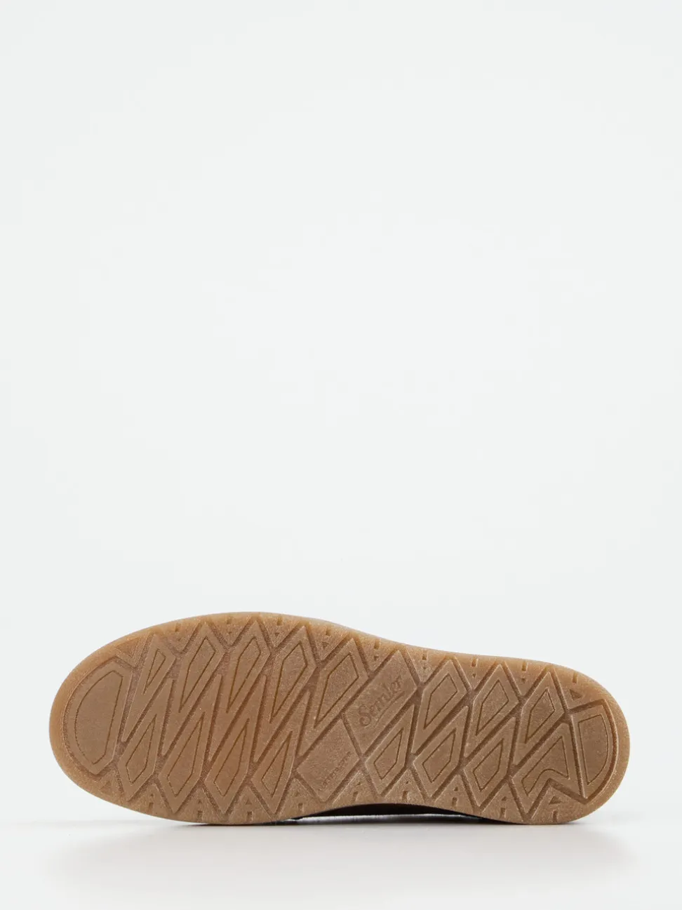 Semler – Sneaker aus Veloursleder cognacfarben