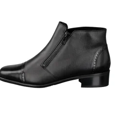 Semler – Stiefelette aus Kalbleder in Schwarz