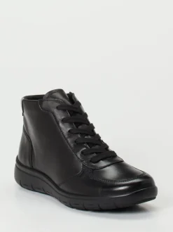Semler – Stiefelette aus Kalbleder schwarz