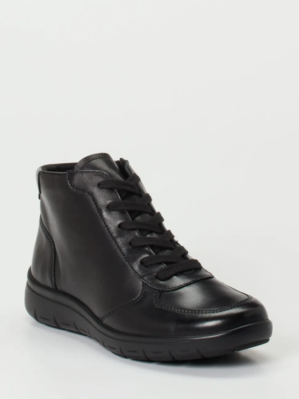 Semler – Stiefelette aus Kalbleder schwarz