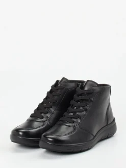 Semler – Stiefelette aus Kalbleder schwarz